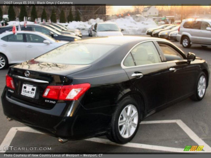 Black Onyx / Cashmere 2007 Lexus ES 350