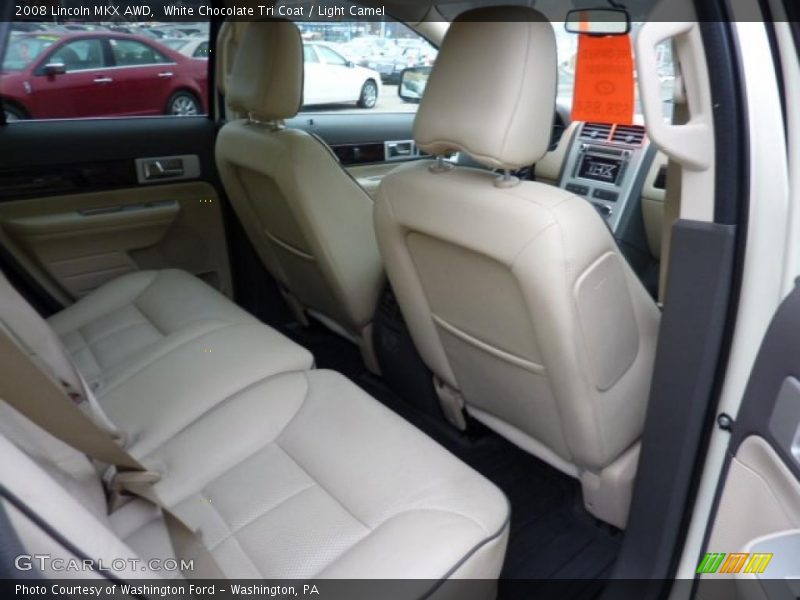 White Chocolate Tri Coat / Light Camel 2008 Lincoln MKX AWD