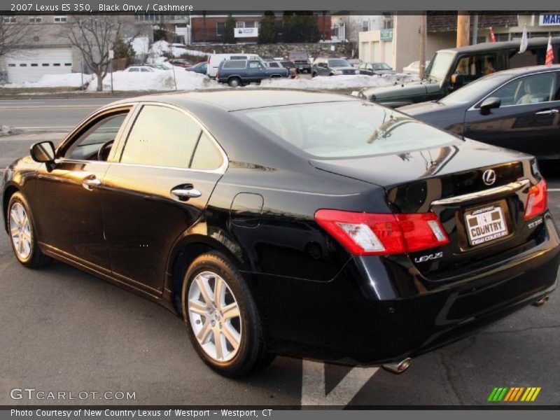 Black Onyx / Cashmere 2007 Lexus ES 350