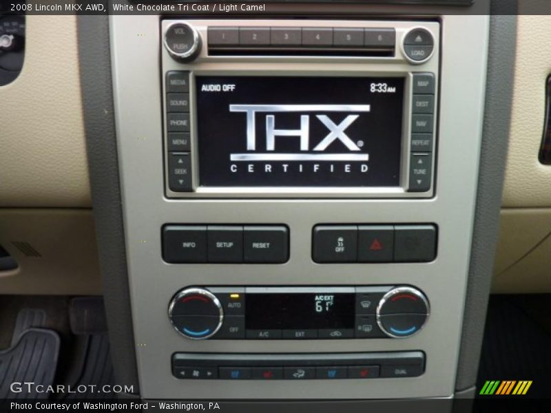 White Chocolate Tri Coat / Light Camel 2008 Lincoln MKX AWD