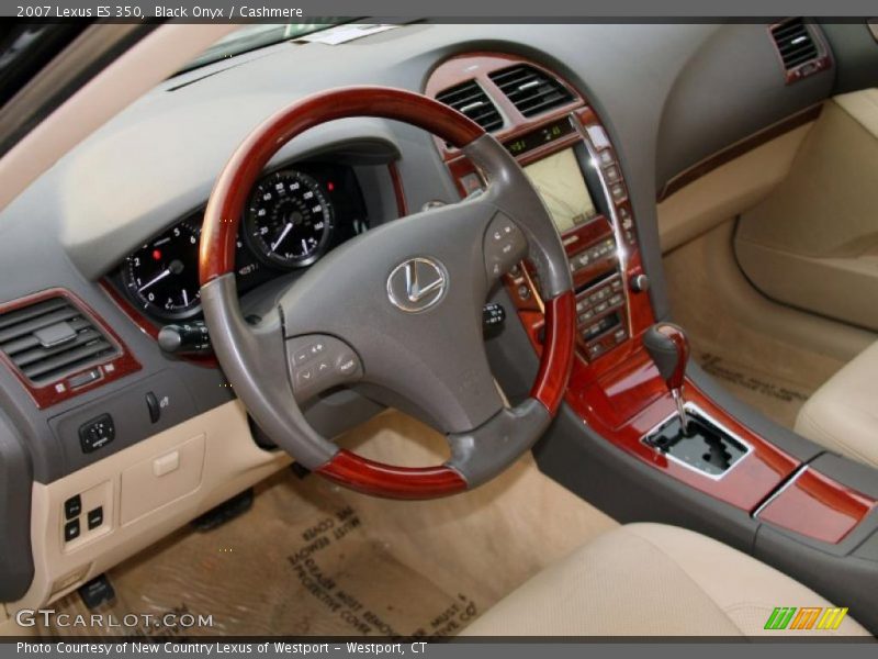Black Onyx / Cashmere 2007 Lexus ES 350