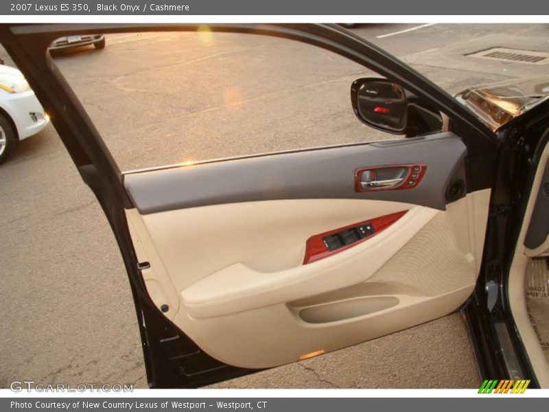 Black Onyx / Cashmere 2007 Lexus ES 350