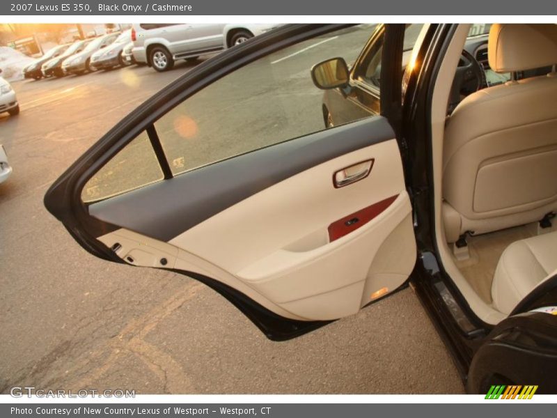Black Onyx / Cashmere 2007 Lexus ES 350