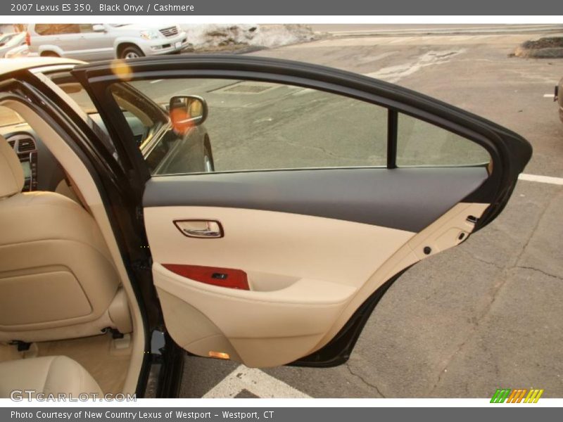 Black Onyx / Cashmere 2007 Lexus ES 350