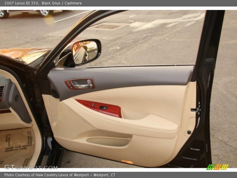 Black Onyx / Cashmere 2007 Lexus ES 350