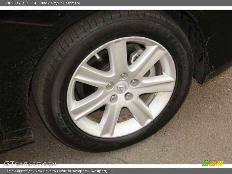 Black Onyx / Cashmere 2007 Lexus ES 350