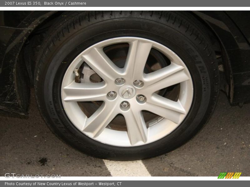 Black Onyx / Cashmere 2007 Lexus ES 350