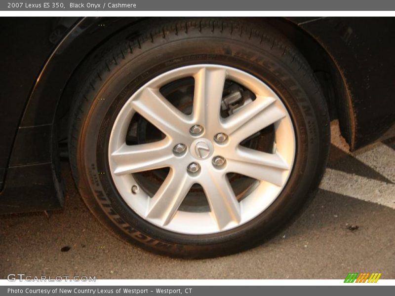 Black Onyx / Cashmere 2007 Lexus ES 350