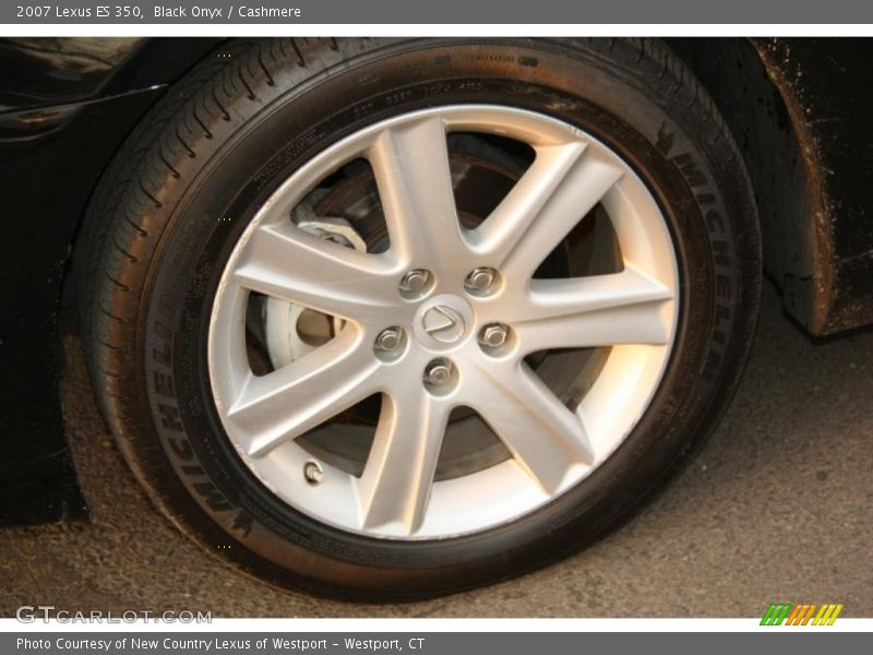 Black Onyx / Cashmere 2007 Lexus ES 350