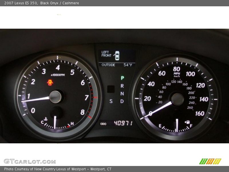 Black Onyx / Cashmere 2007 Lexus ES 350
