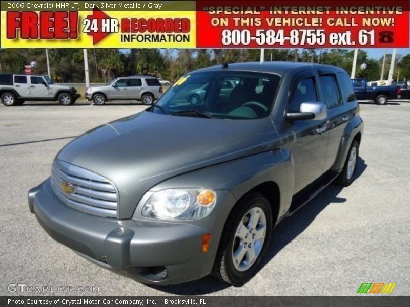 Dark Silver Metallic / Gray 2006 Chevrolet HHR LT