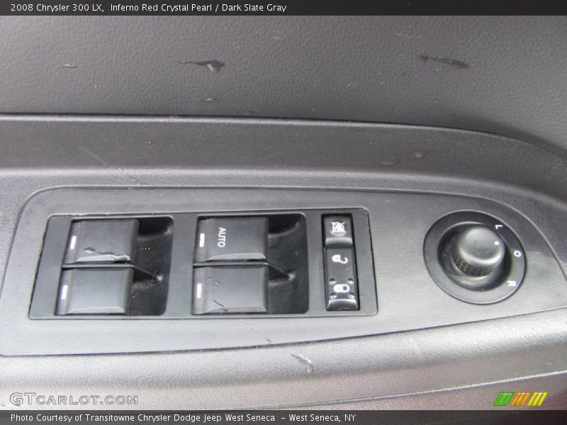 Inferno Red Crystal Pearl / Dark Slate Gray 2008 Chrysler 300 LX