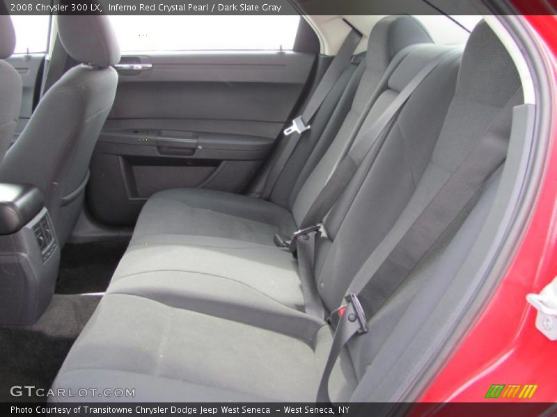 Inferno Red Crystal Pearl / Dark Slate Gray 2008 Chrysler 300 LX