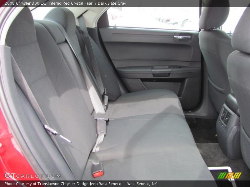 Inferno Red Crystal Pearl / Dark Slate Gray 2008 Chrysler 300 LX