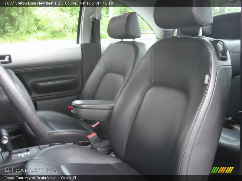 Reflex Silver / Black 2007 Volkswagen New Beetle 2.5 Coupe