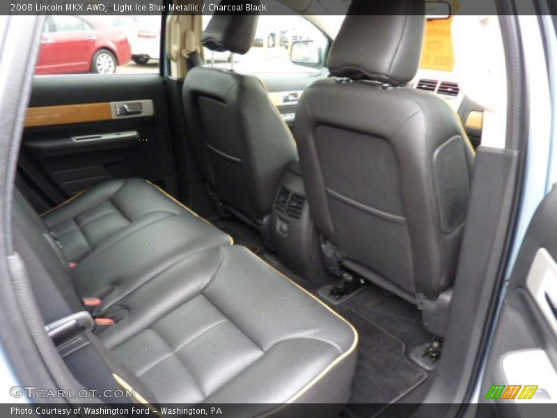 Light Ice Blue Metallic / Charcoal Black 2008 Lincoln MKX AWD