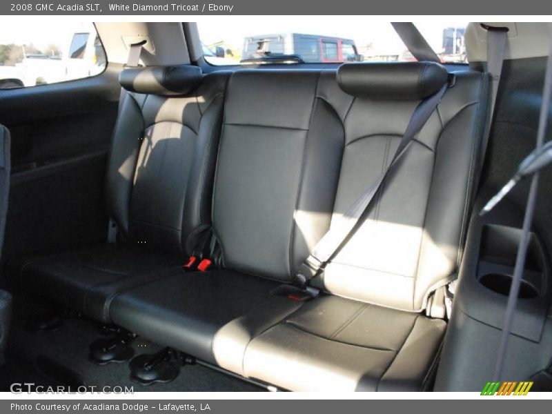 White Diamond Tricoat / Ebony 2008 GMC Acadia SLT