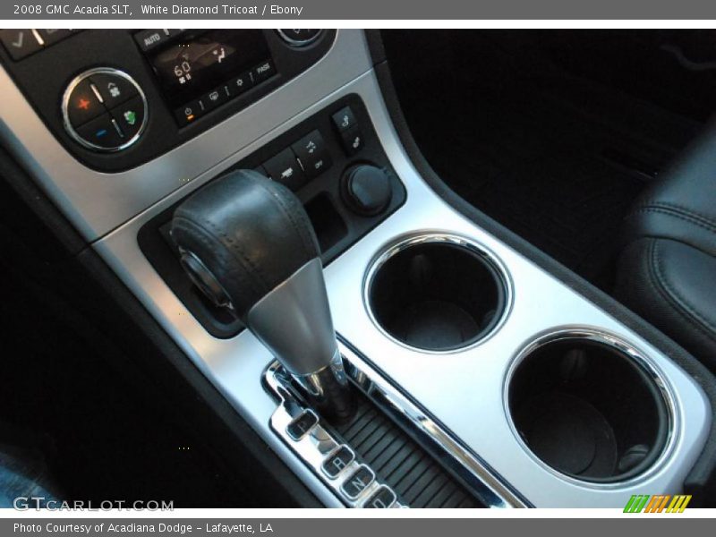 White Diamond Tricoat / Ebony 2008 GMC Acadia SLT