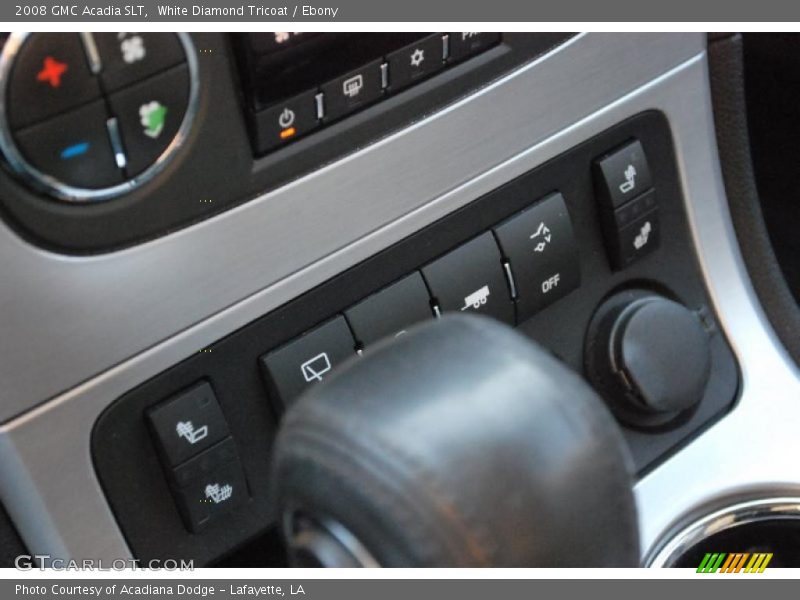 White Diamond Tricoat / Ebony 2008 GMC Acadia SLT