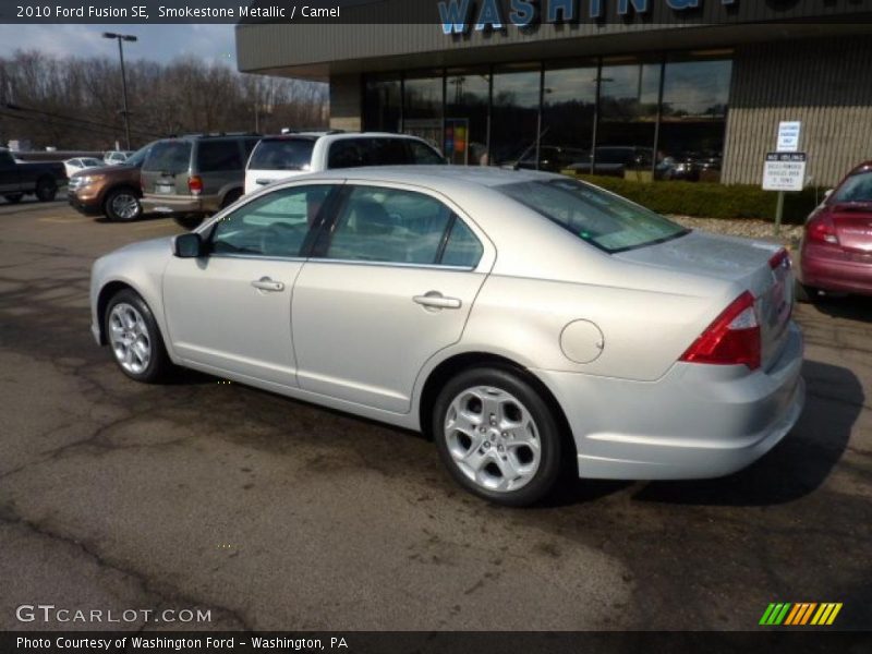 Smokestone Metallic / Camel 2010 Ford Fusion SE