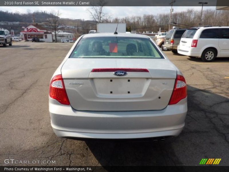 Smokestone Metallic / Camel 2010 Ford Fusion SE