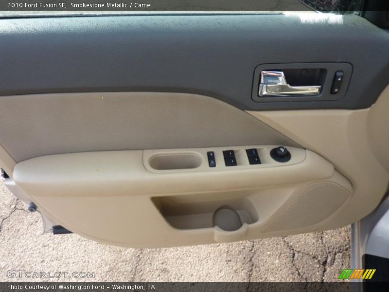 Smokestone Metallic / Camel 2010 Ford Fusion SE