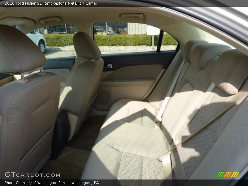 Smokestone Metallic / Camel 2010 Ford Fusion SE