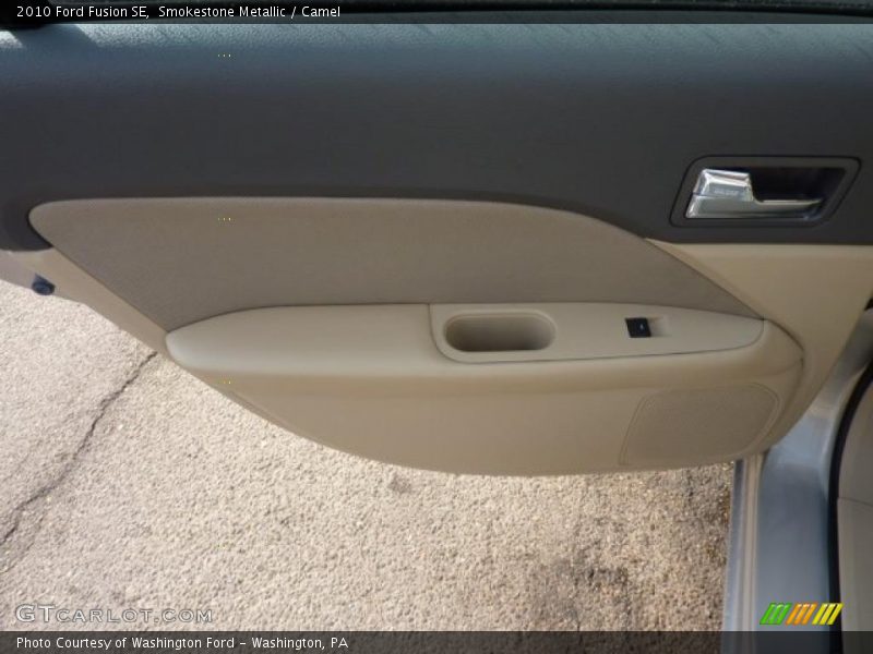 Smokestone Metallic / Camel 2010 Ford Fusion SE