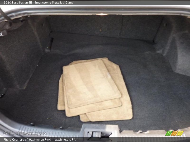 Smokestone Metallic / Camel 2010 Ford Fusion SE