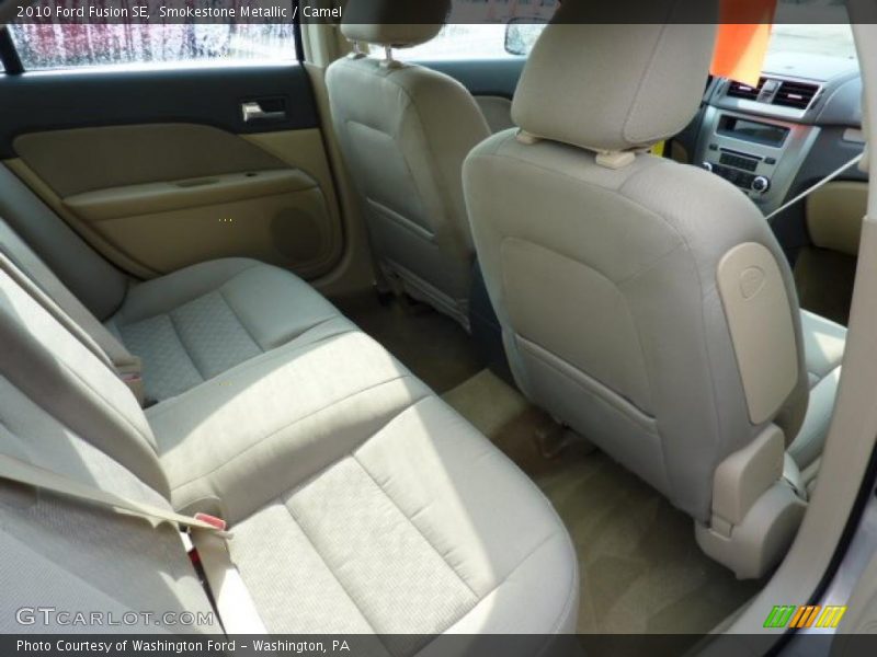 Smokestone Metallic / Camel 2010 Ford Fusion SE
