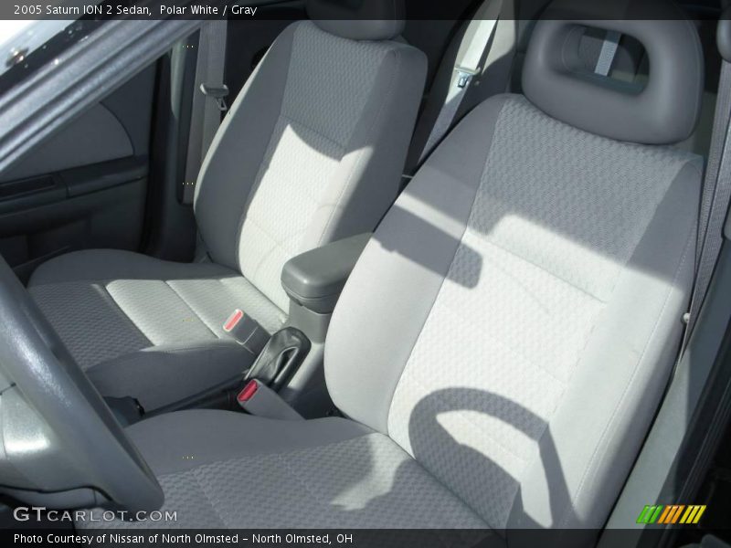 Polar White / Gray 2005 Saturn ION 2 Sedan