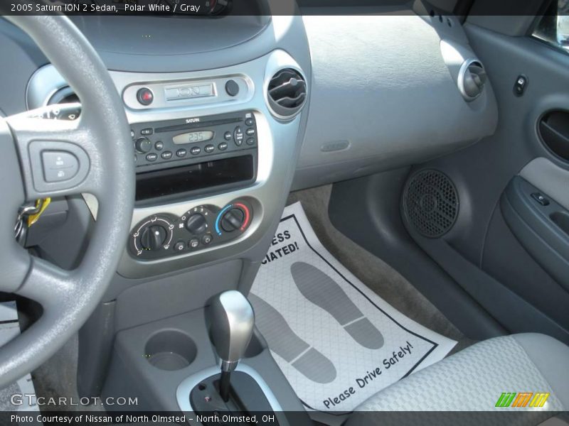 Polar White / Gray 2005 Saturn ION 2 Sedan