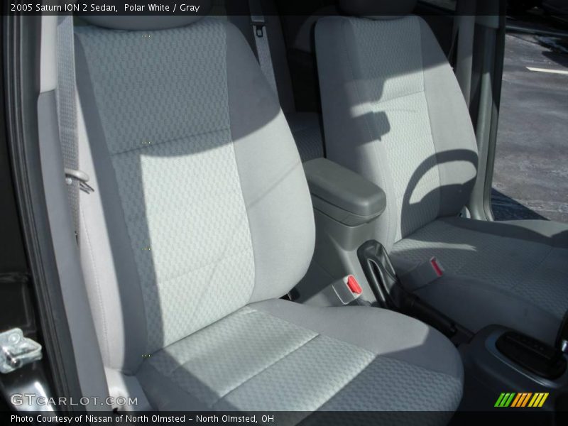 Polar White / Gray 2005 Saturn ION 2 Sedan