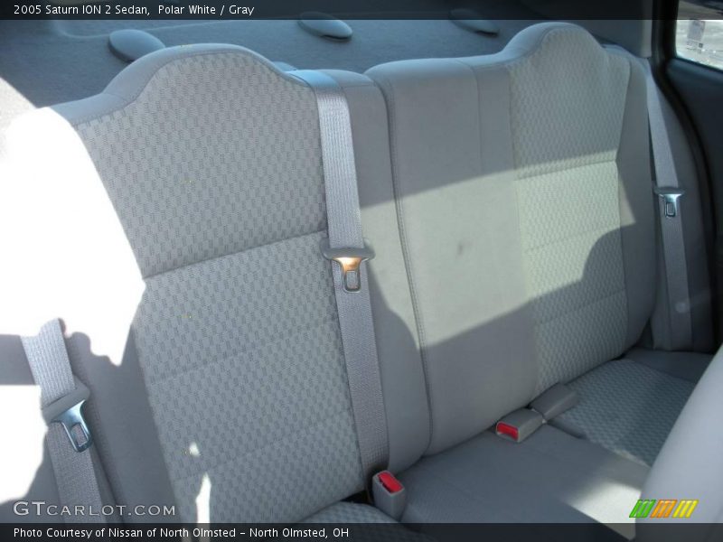 Polar White / Gray 2005 Saturn ION 2 Sedan
