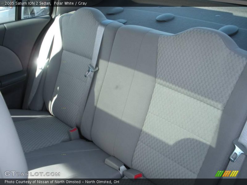Polar White / Gray 2005 Saturn ION 2 Sedan