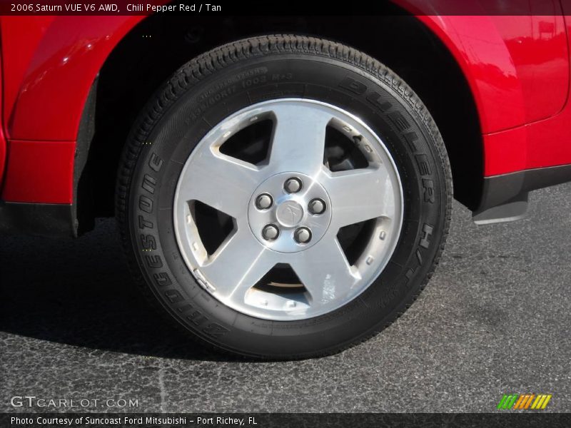 Chili Pepper Red / Tan 2006 Saturn VUE V6 AWD