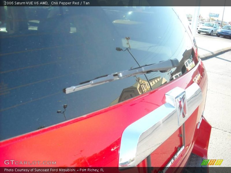 Chili Pepper Red / Tan 2006 Saturn VUE V6 AWD