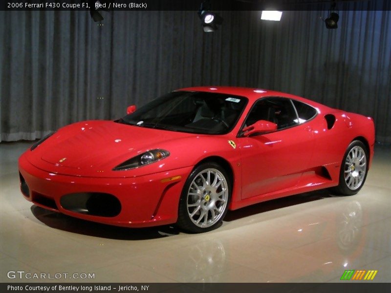 Red / Nero (Black) 2006 Ferrari F430 Coupe F1