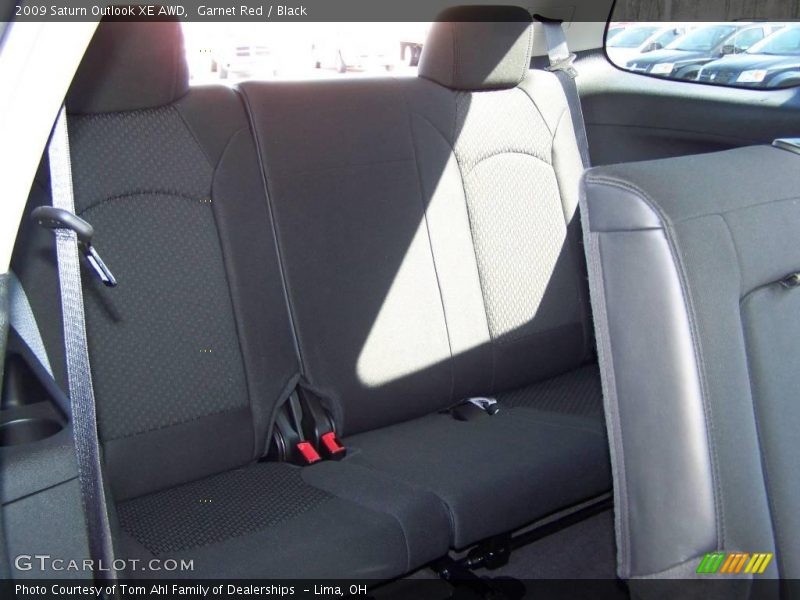 Garnet Red / Black 2009 Saturn Outlook XE AWD