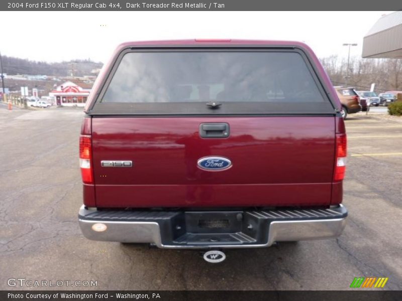 Dark Toreador Red Metallic / Tan 2004 Ford F150 XLT Regular Cab 4x4