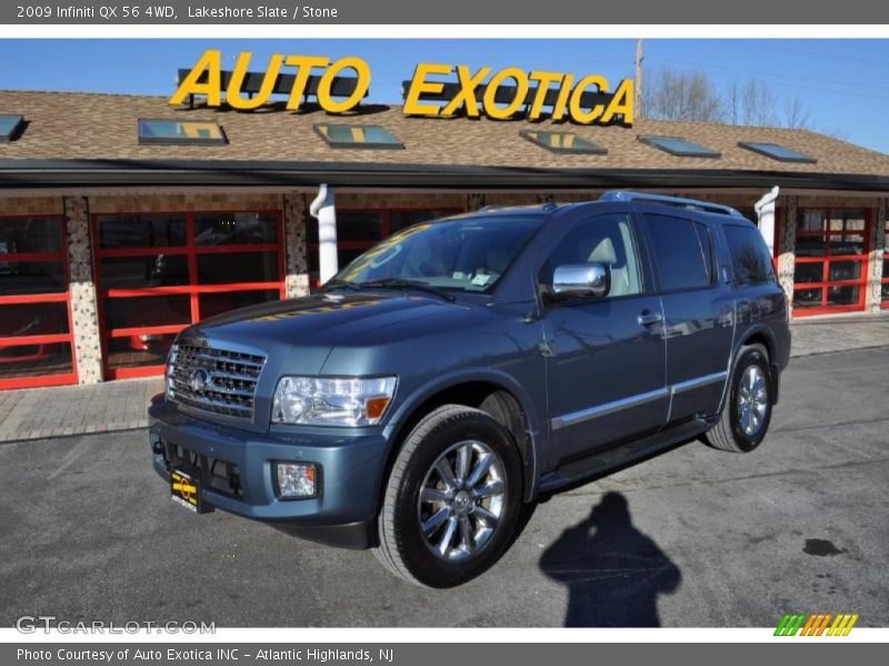 Lakeshore Slate / Stone 2009 Infiniti QX 56 4WD