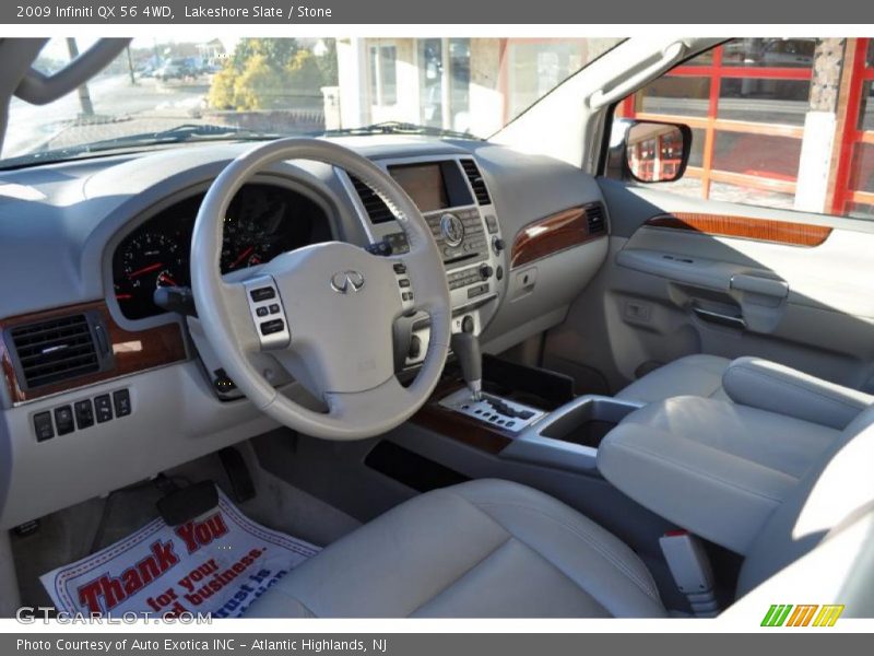 Lakeshore Slate / Stone 2009 Infiniti QX 56 4WD