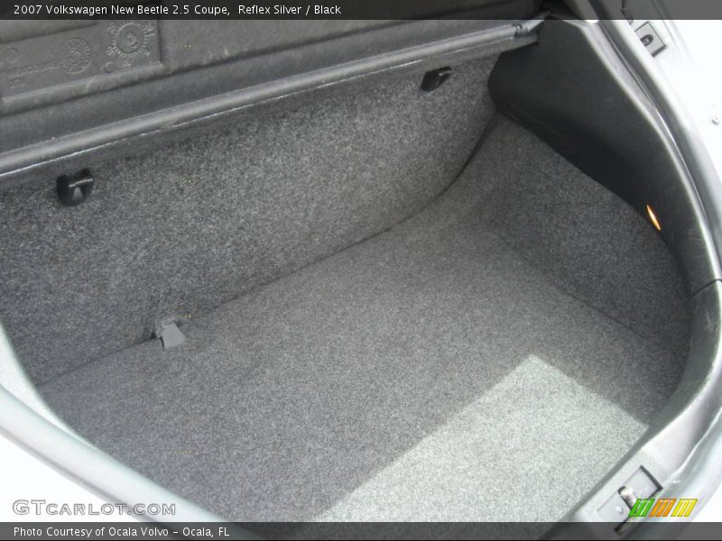 Reflex Silver / Black 2007 Volkswagen New Beetle 2.5 Coupe