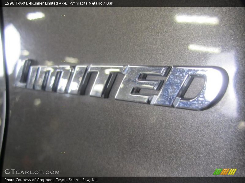 Anthracite Metallic / Oak 1998 Toyota 4Runner Limited 4x4