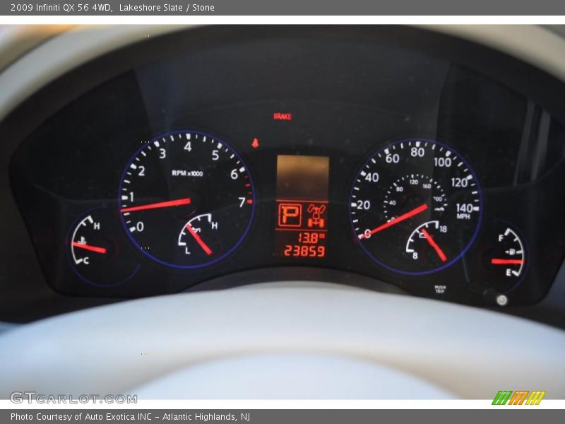  2009 QX 56 4WD 56 4WD Gauges