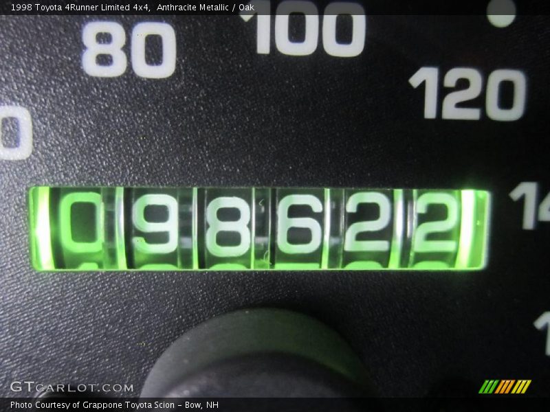 Anthracite Metallic / Oak 1998 Toyota 4Runner Limited 4x4