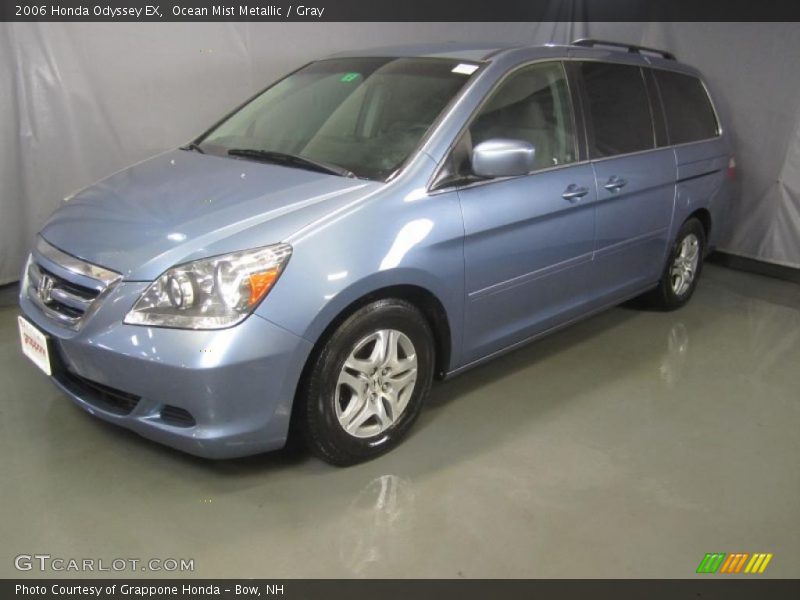 Ocean Mist Metallic / Gray 2006 Honda Odyssey EX