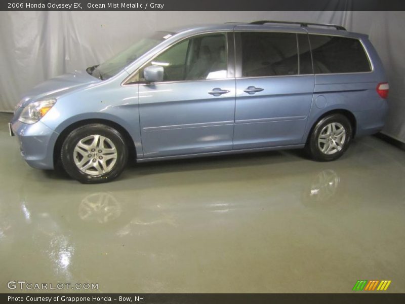 Ocean Mist Metallic / Gray 2006 Honda Odyssey EX