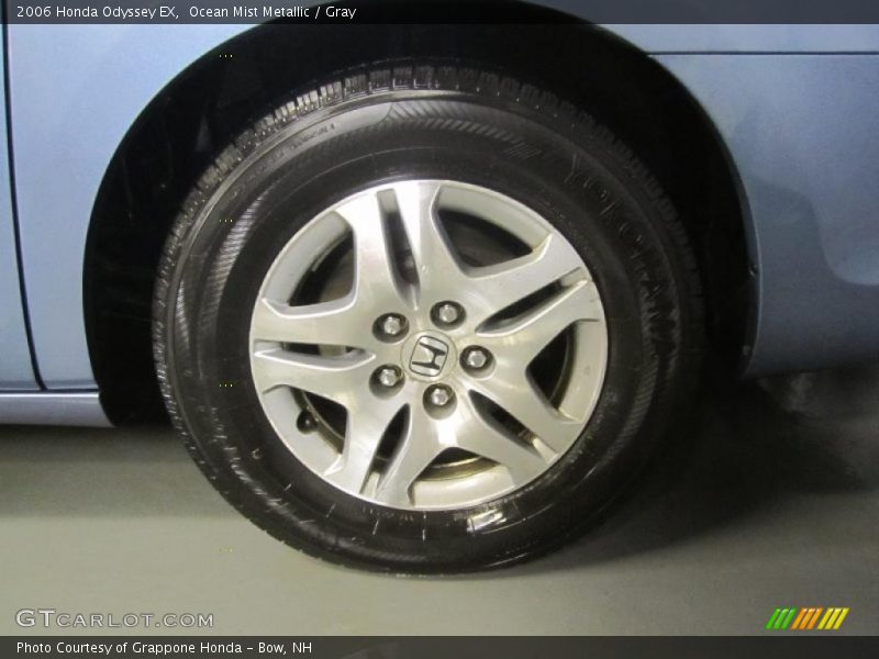 Ocean Mist Metallic / Gray 2006 Honda Odyssey EX