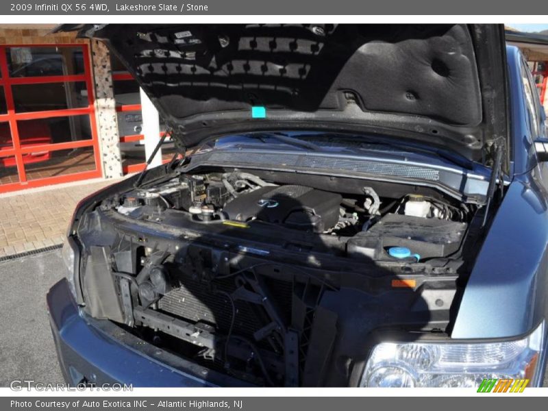 Lakeshore Slate / Stone 2009 Infiniti QX 56 4WD